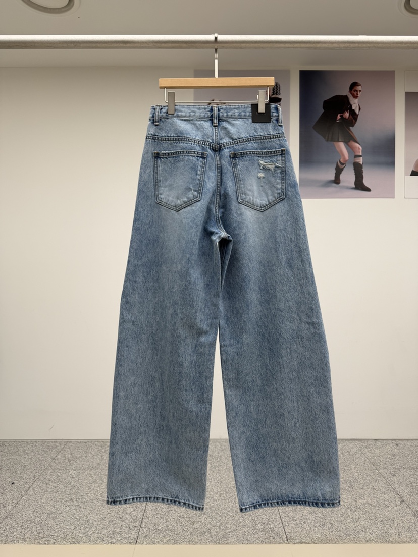 MADE-P東大門實拍女裝新款推薦真品時尚熱賣人氣26春夏牛仔褲MADE-P牛仔褲