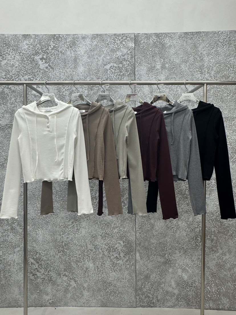 BADCALM韓國代購女裝新品休閑真品熱賣職業推薦時尚長袖T恤BADCALM長袖T恤