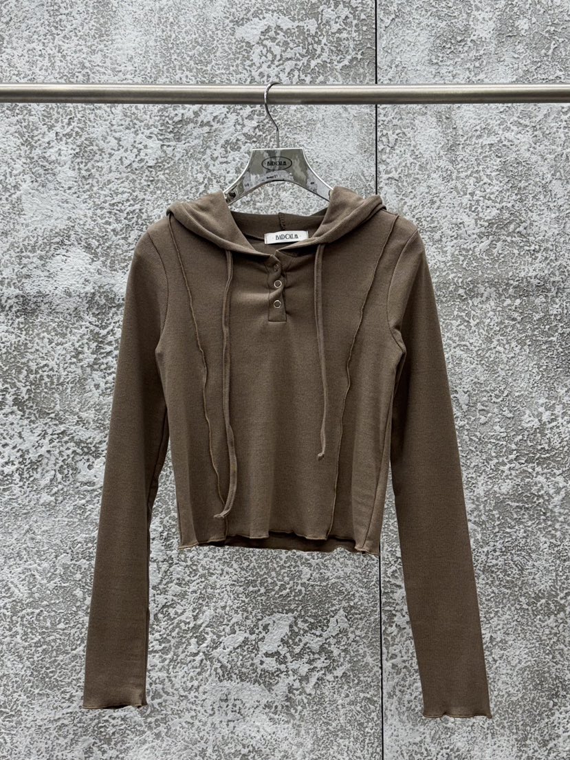 BADCALM韓國代購女裝新品休閑真品熱賣職業推薦時尚長袖T恤BADCALM長袖T恤圖色2