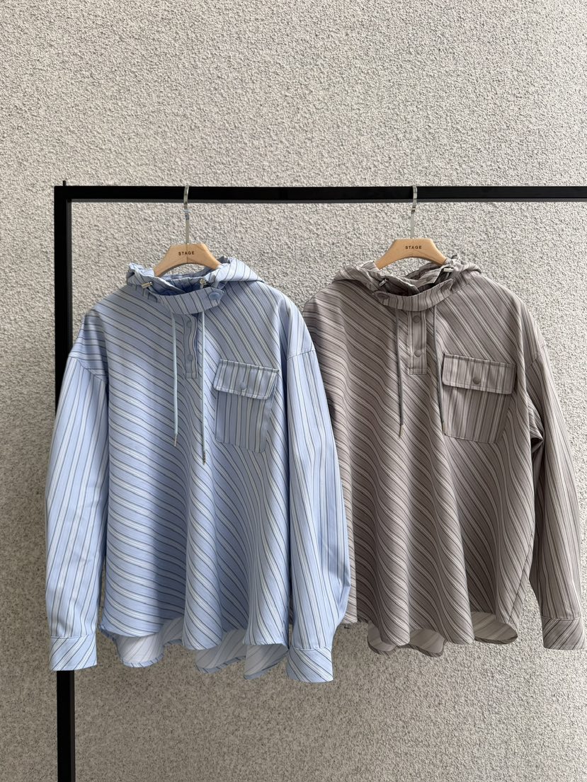 STAGE東大門實拍女士新款休閑熱賣推薦真品人氣襯衫蕾絲衫STAGE襯衫/蕾絲衫