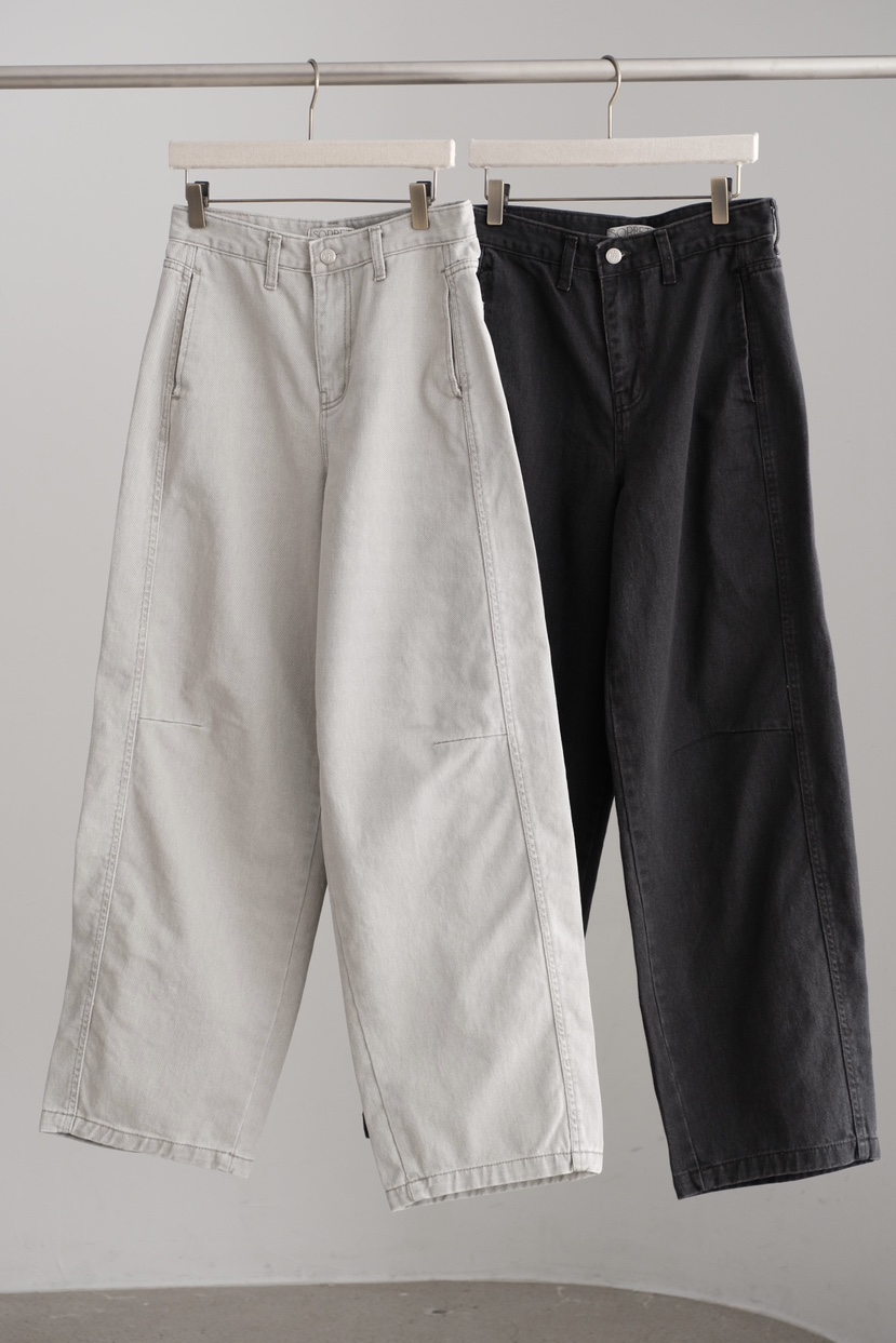 SORBET/FLAT WHITE韓國代購女裝新品推薦時尚休閑牛仔褲SORBET/FLAT WHITE牛仔褲