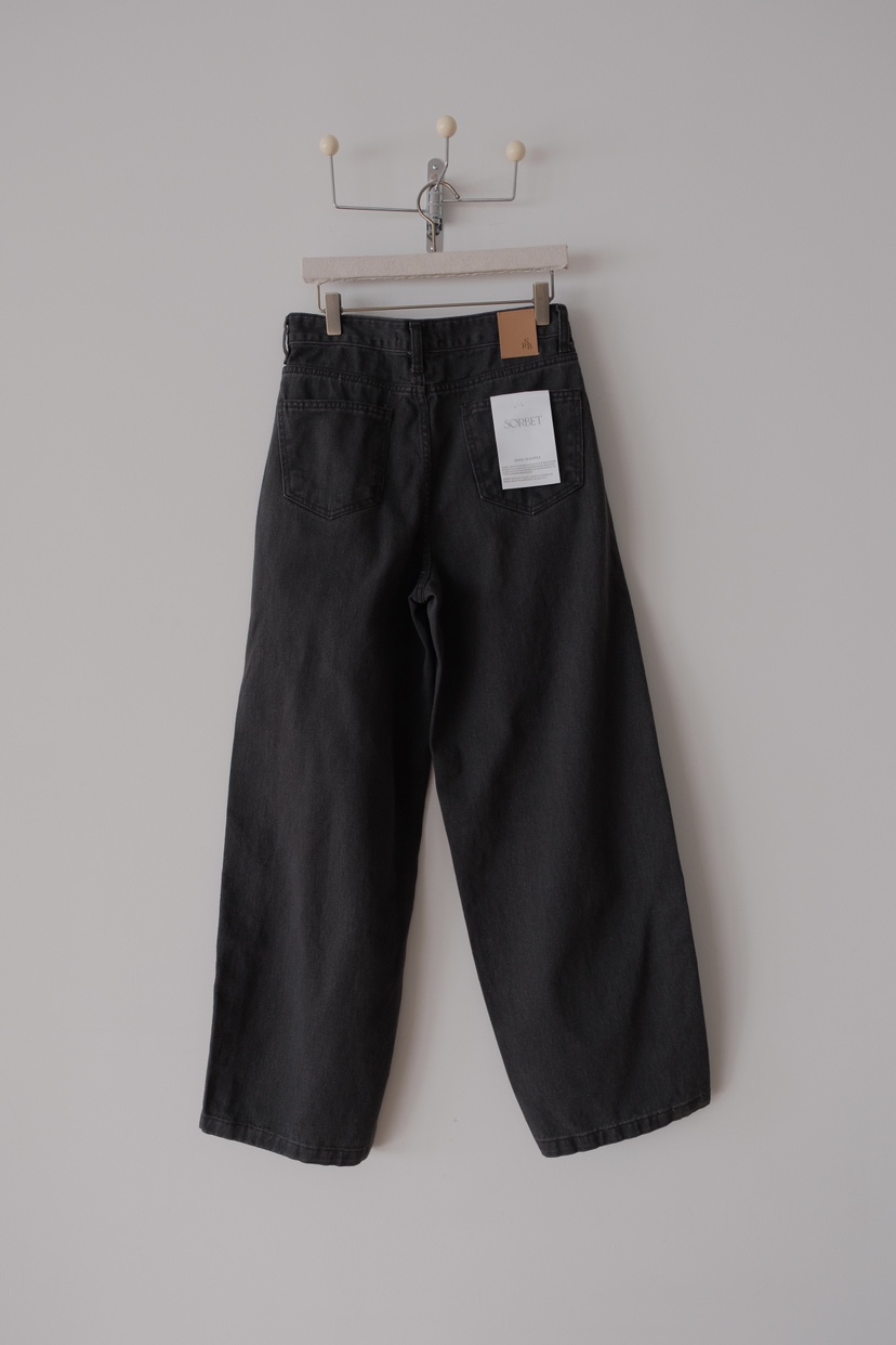 SORBET/FLAT WHITE韓國代購女裝新品推薦時尚休閑牛仔褲SORBET/FLAT WHITE牛仔褲