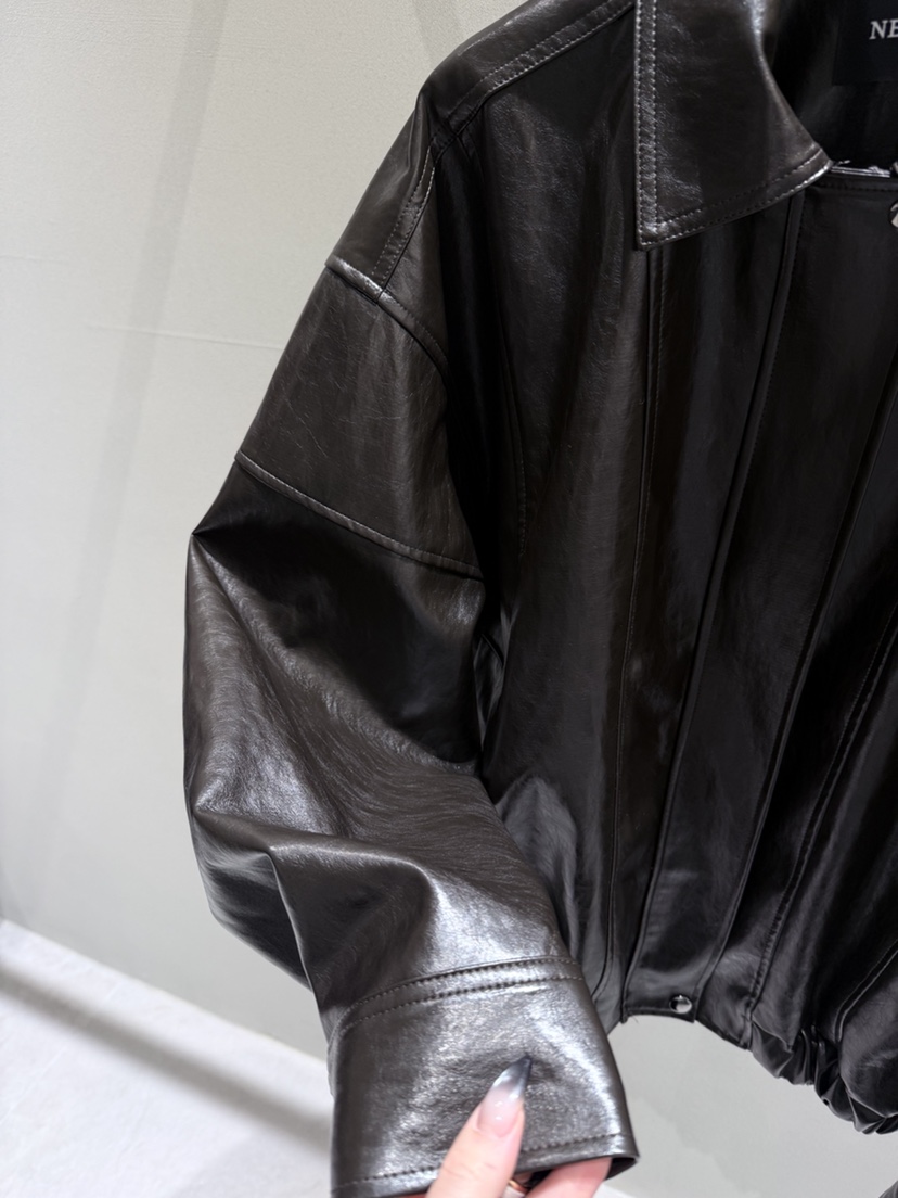 NEAR LEAP-P東大門代購女士新款時尚熱賣人氣真品皮衣皮革NEAR LEAP/The N:L皮衣