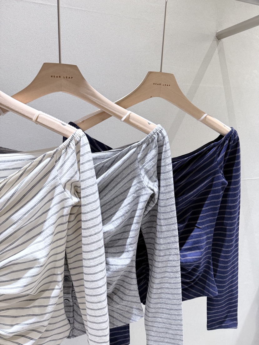 NEAR LEAP-P東大門實拍女裝新品真品熱賣推薦職業長袖T恤NEAR LEAP/The N:L長袖T恤