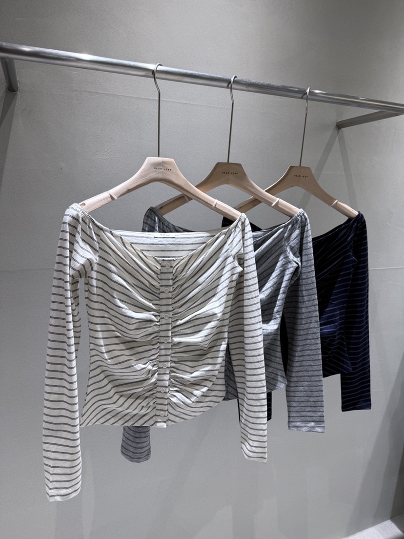 NEAR LEAP-P東大門實拍女裝新品真品熱賣推薦職業長袖T恤NEAR LEAP/The N:L長袖T恤