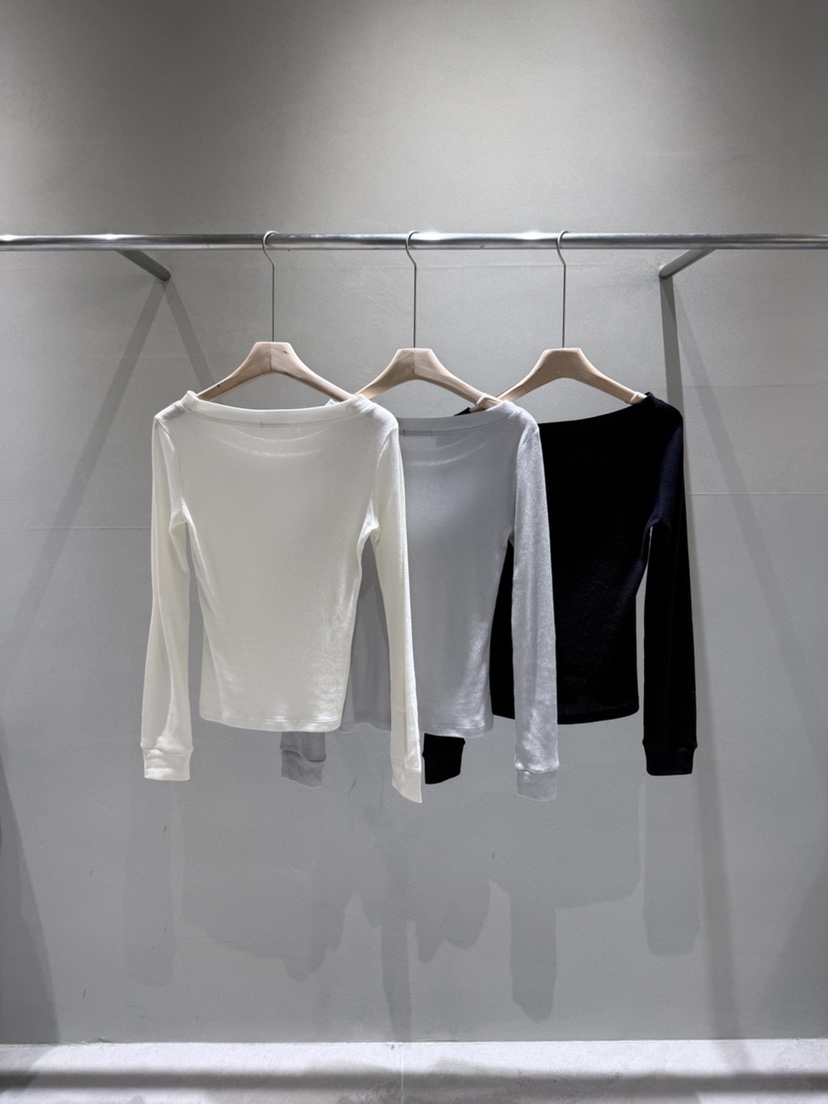 NEAR LEAP-P韓國直郵女裝新品真品人氣推薦長袖T恤船領NEAR LEAP/The N:L長袖T恤