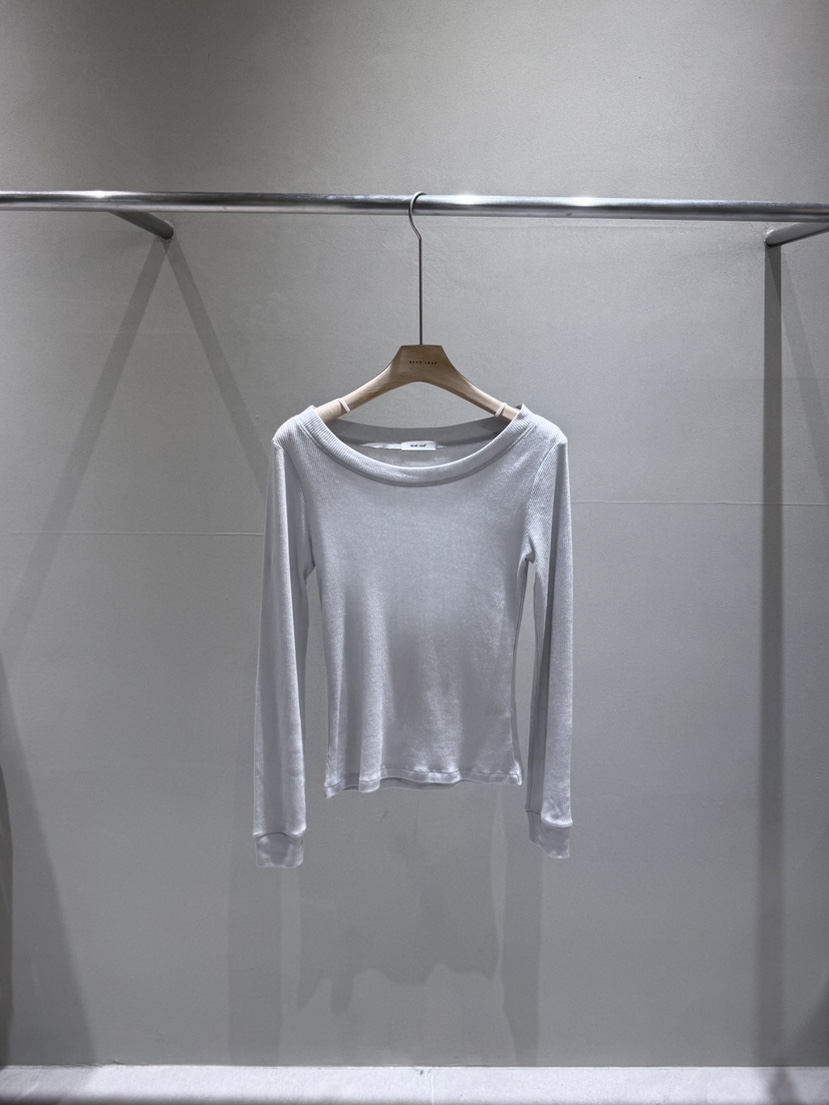 NEAR LEAP-P韓國直郵女裝新品真品人氣推薦長袖T恤船領NEAR LEAP/The N:L長袖T恤圖色1