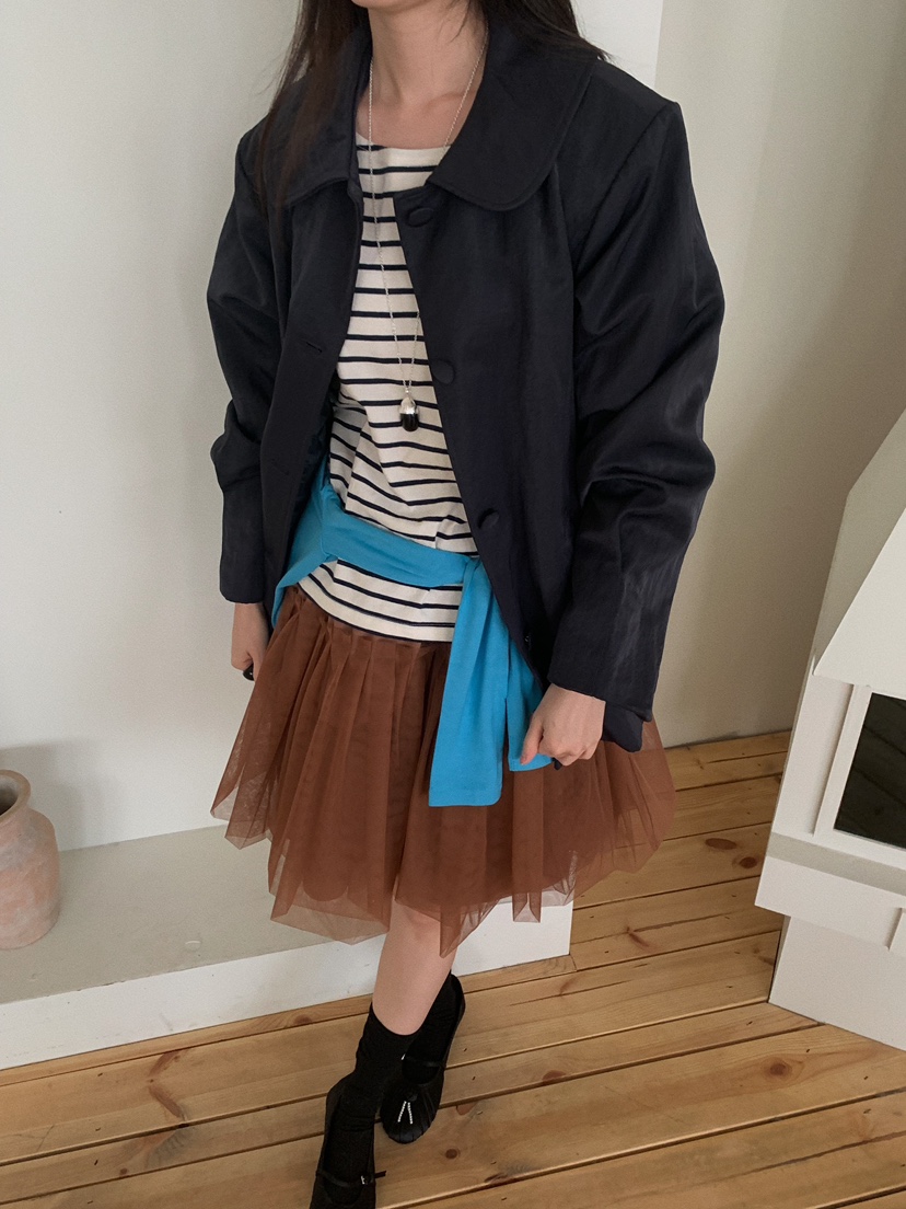 CAMEL-P韓國直郵女裝新款推薦夾克圓領Came_l 家夾克