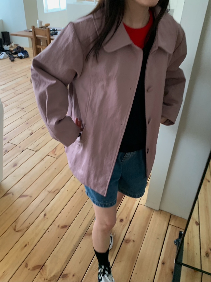 CAMEL-P韓國直郵女裝新款推薦夾克圓領Came_l 家夾克