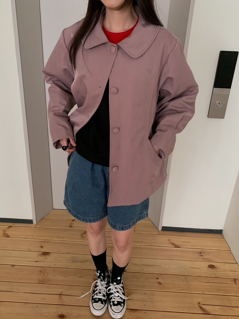 CAMEL-P韓國直郵女裝新款推薦夾克圓領Came_l 家夾克