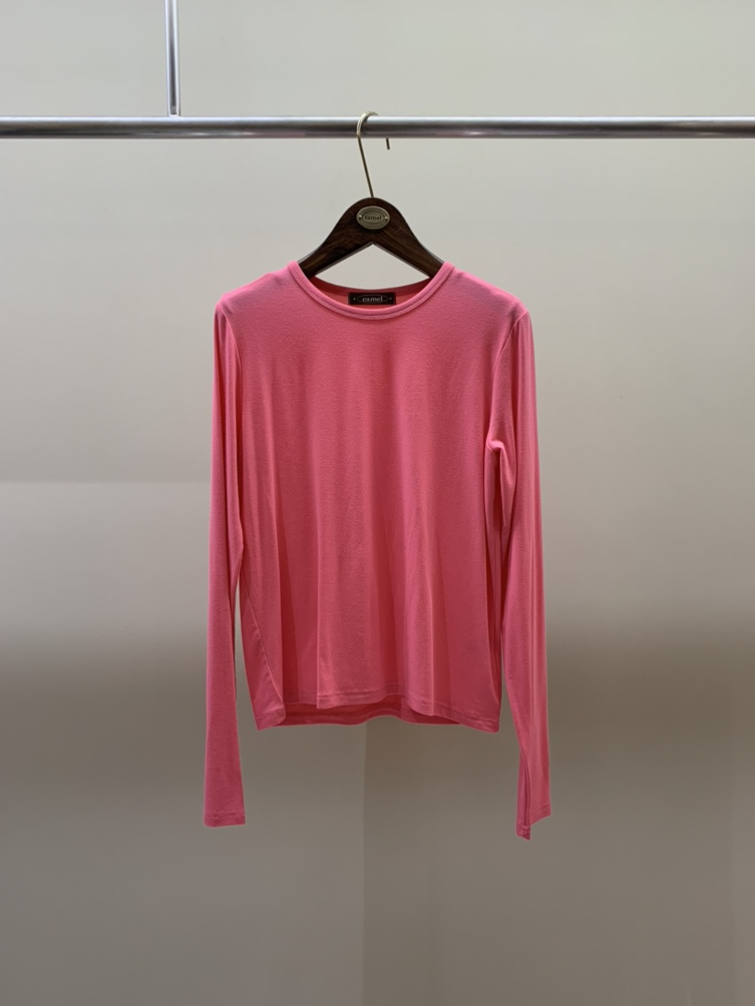 CAMEL-P東大門代購女士新品時尚長袖T恤Came_l 家長袖T恤圖色3