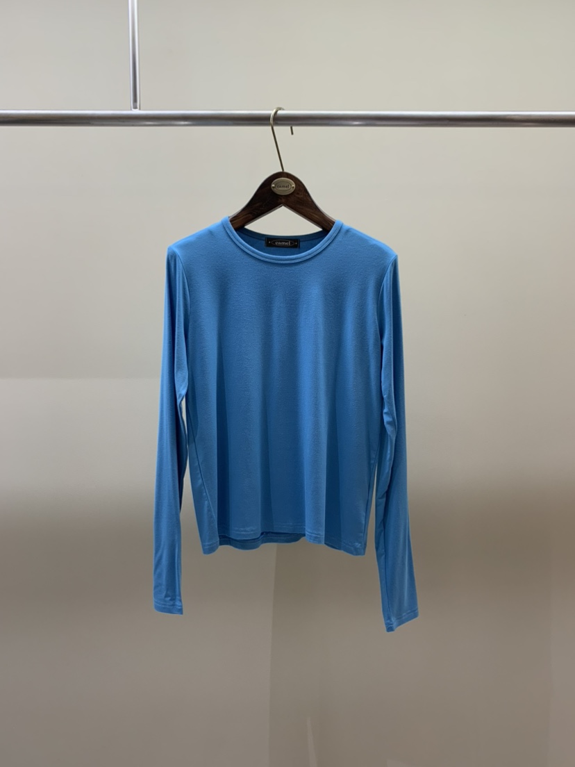 CAMEL-P東大門代購女士新品時尚長袖T恤Came_l 家長袖T恤圖色4