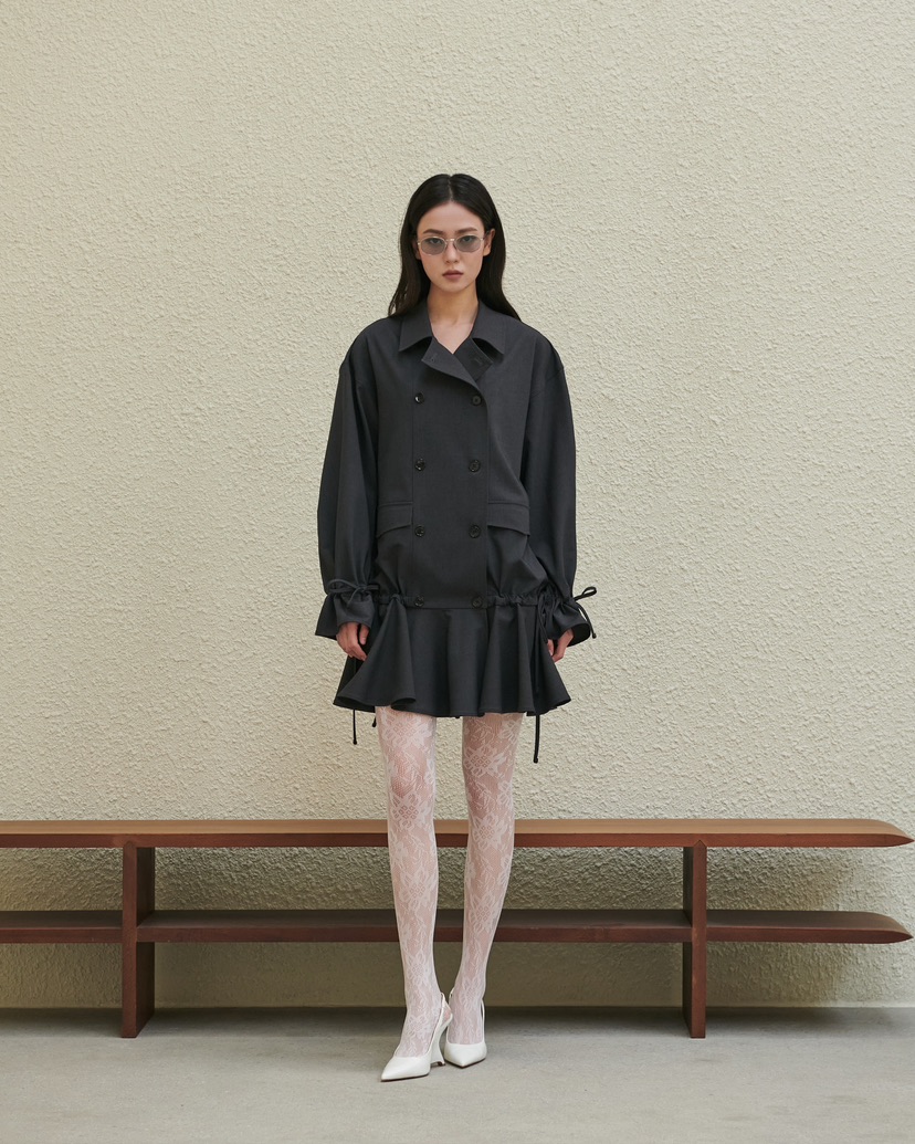 STAGE東大門實拍女裝新款人氣真品休閑時尚推薦職業連衣裙STAGE連衣裙