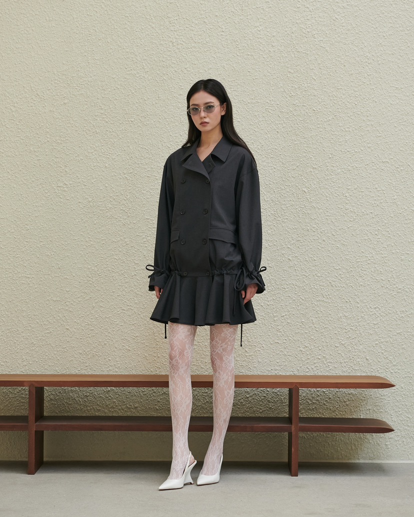 STAGE東大門實拍女裝新款人氣真品休閑時尚推薦職業連衣裙STAGE連衣裙