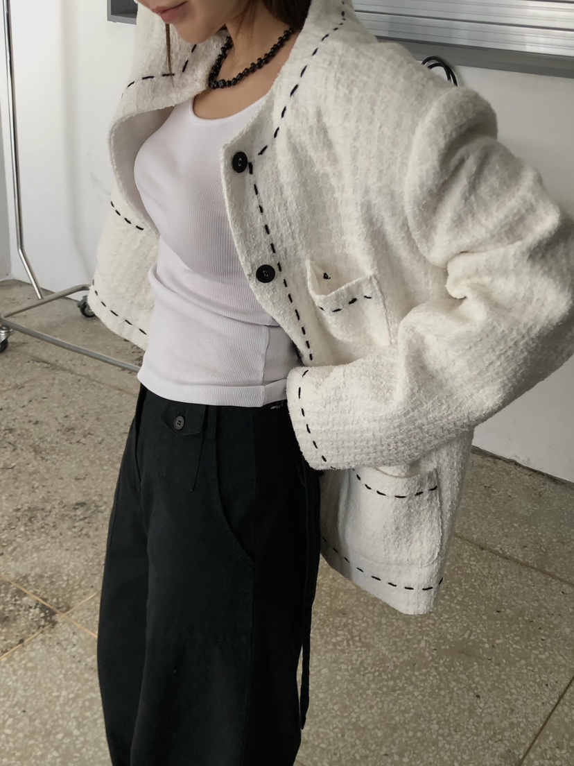 MADE-P東大門實拍女裝新款職業26春夏時尚推薦真品人氣夾克MADE-P夾克