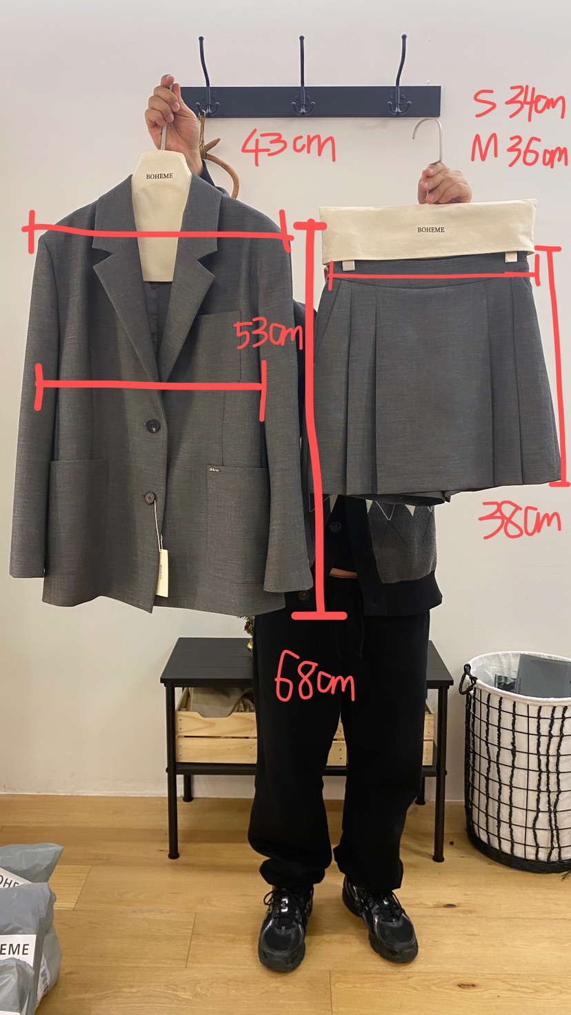 BOHEME東大門代購女裝新品推薦時尚26春夏人氣真品休閑裙褲BOHEME裙褲