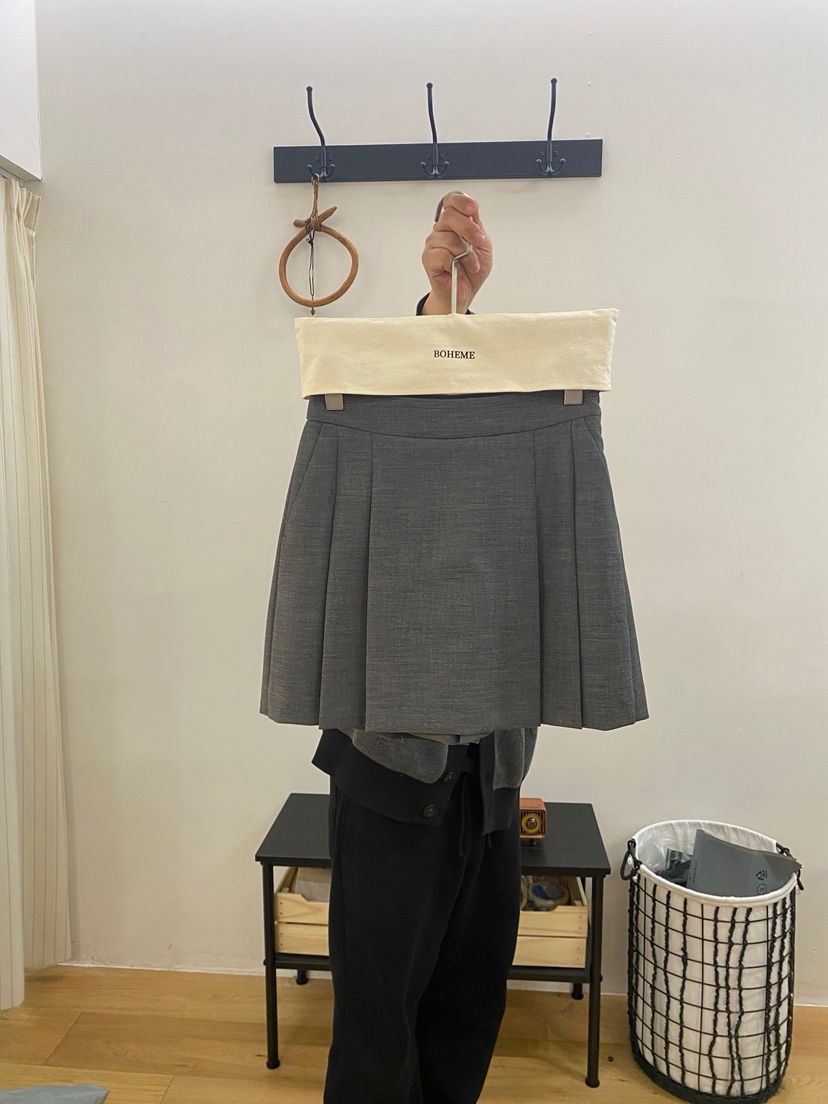 BOHEME東大門代購女裝新品推薦時尚26春夏人氣真品休閑裙褲BOHEME裙褲圖色1