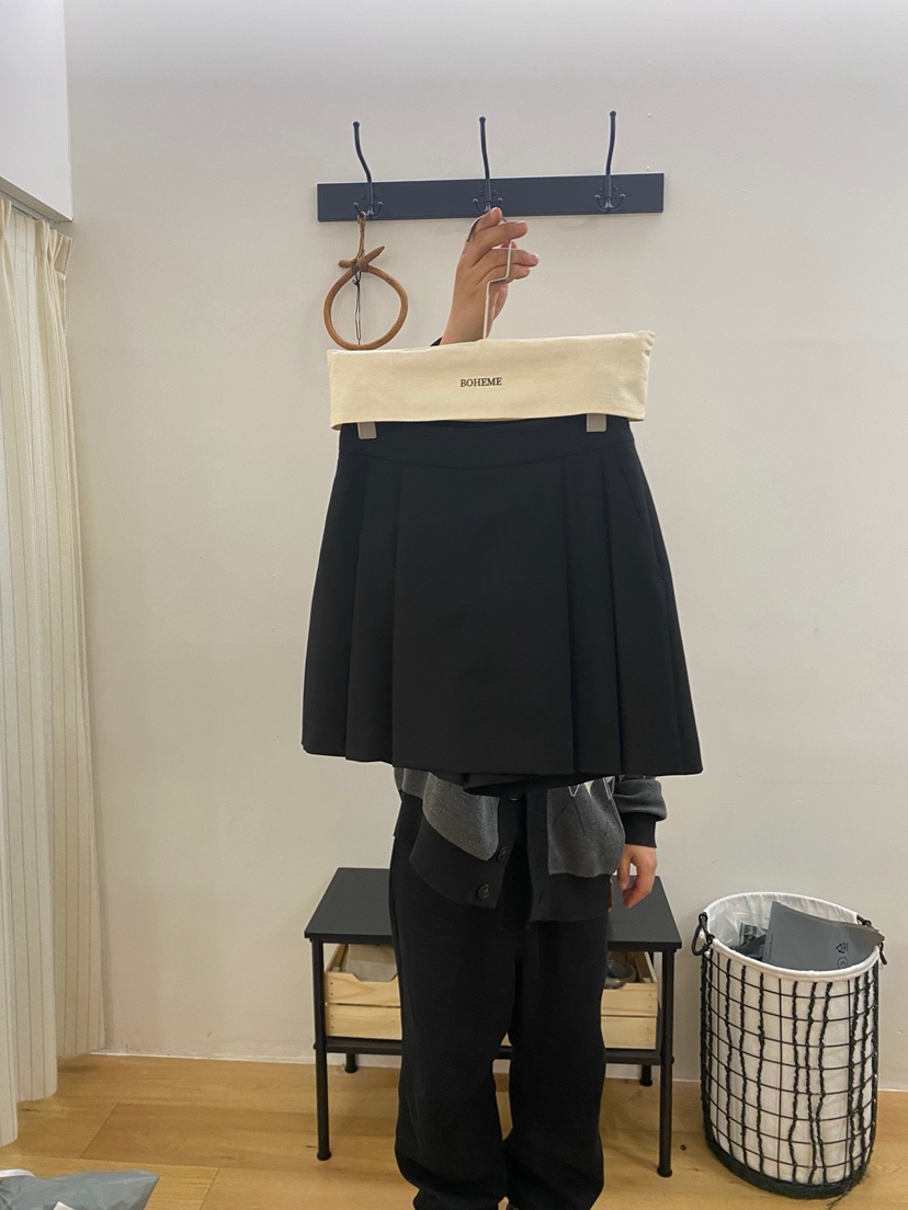 BOHEME東大門代購女裝新品推薦時尚26春夏人氣真品休閑裙褲BOHEME裙褲圖色3