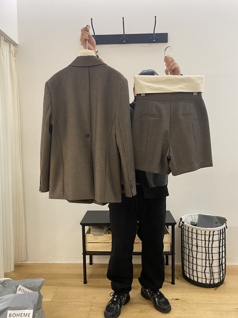 BOHEME韓國代購女裝新品休閑推薦時尚26春夏真品人氣夾克BOHEME夾克