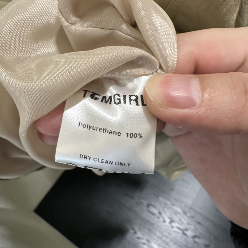 TOMGIRL東大門直郵女裝新款26春夏熱賣時尚休閑真品夾克皮革TOMGIRL夾克