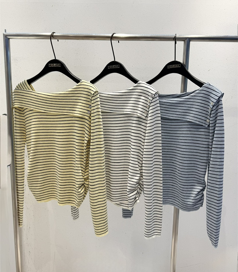 CORAL韓國代購女裝新款時尚休閑真品26春夏熱賣職業針織衫CORAL針織衫