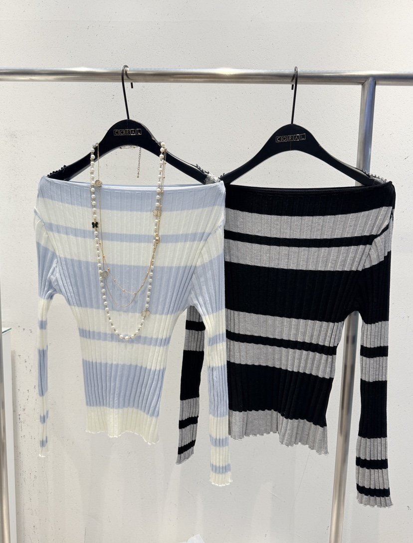 CORAL東大門直郵女士新品推薦26春夏熱賣真品針織衫不含項鏈CORAL針織衫