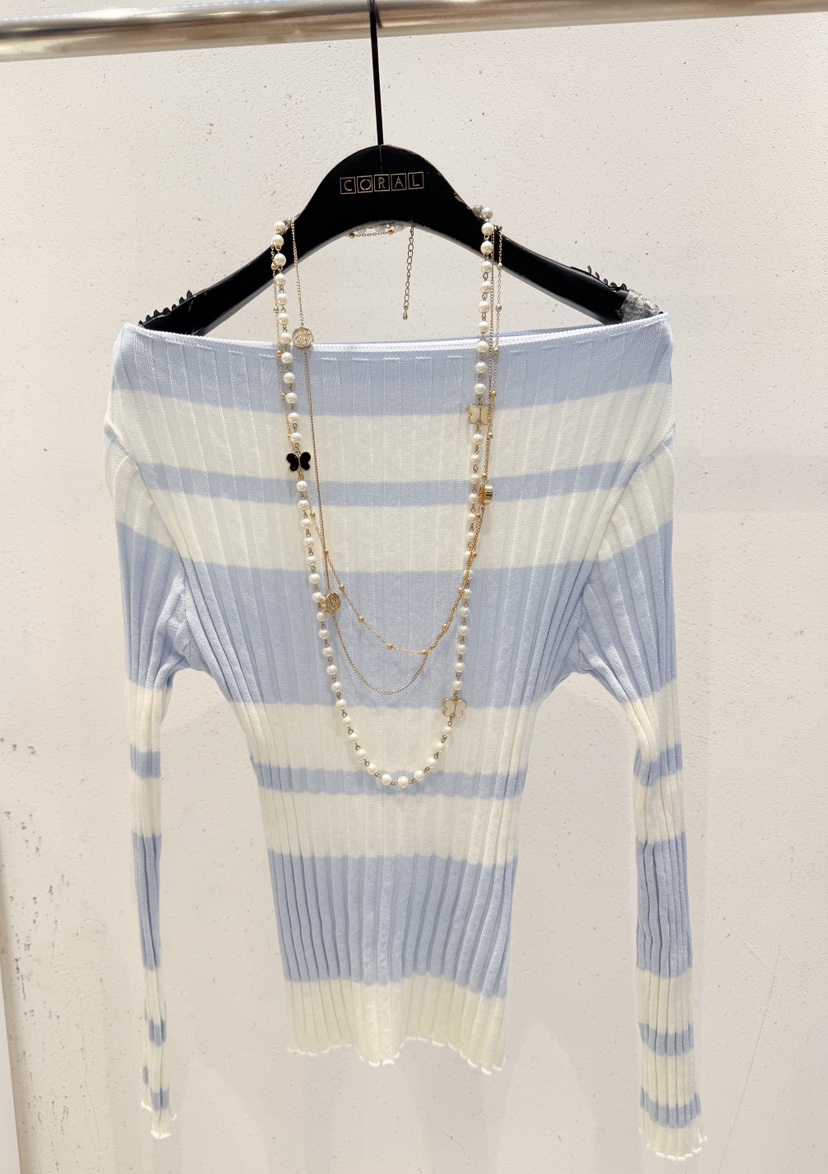 CORAL東大門直郵女士新品推薦26春夏熱賣真品針織衫不含項鏈CORAL針織衫圖色1