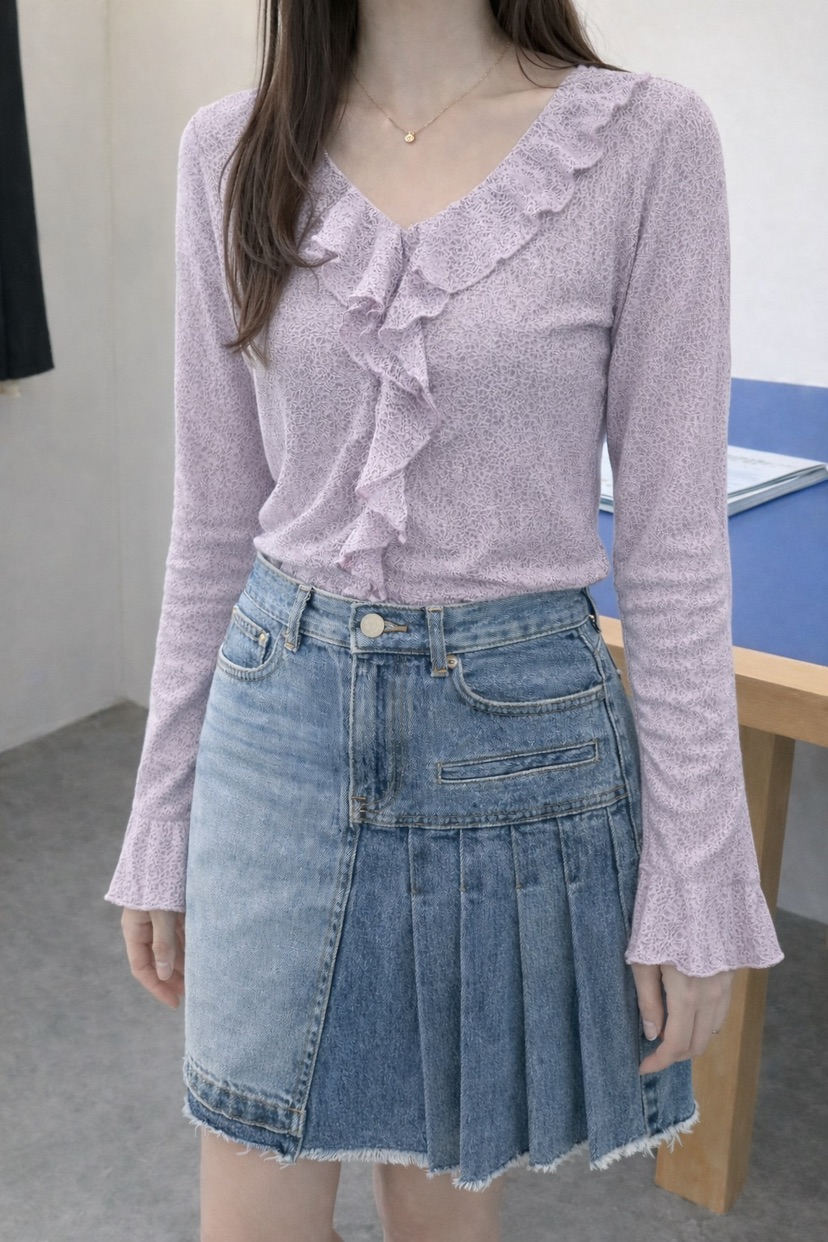 CORAL韓國直郵女裝新品熱賣推薦26春夏職業人氣時尚真品短裙CORAL短裙