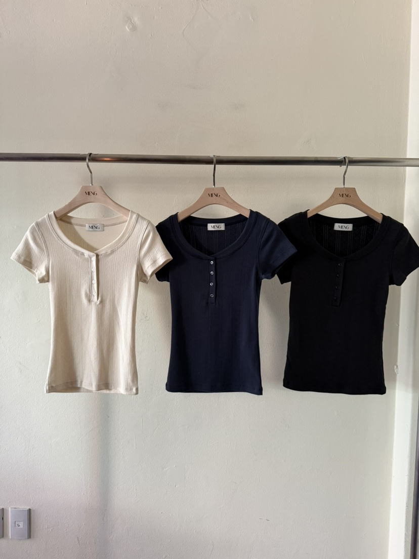 MENG東大門實拍女裝新品推薦時尚職業人氣休閑26春夏熱賣T恤MENGT恤