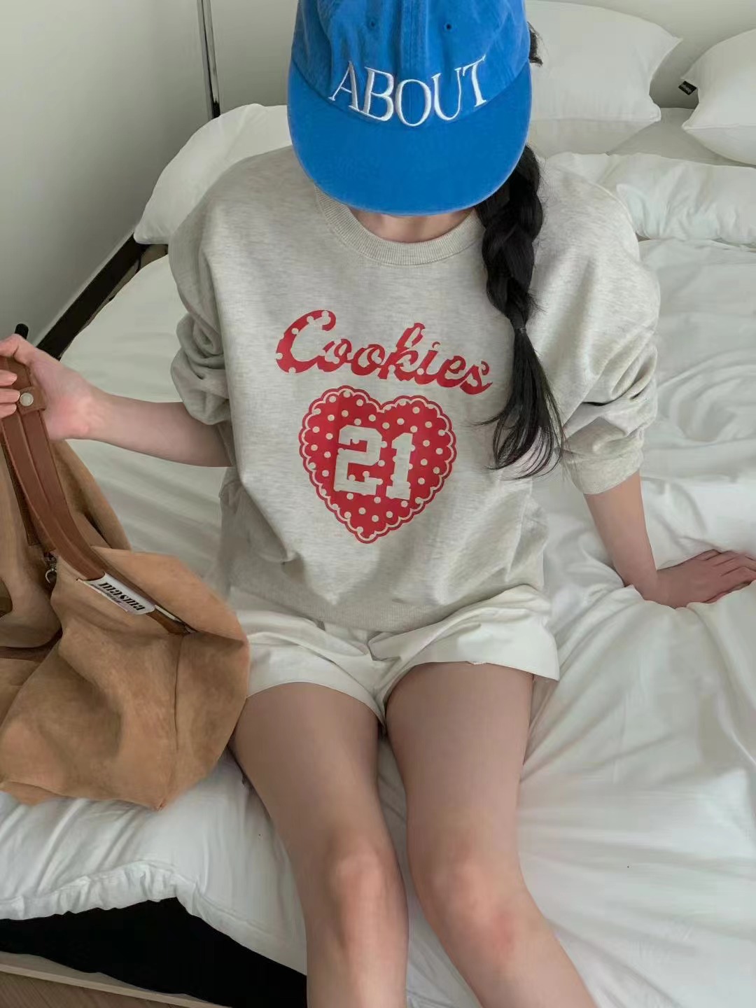 OBE東大門直郵女士新款推薦真品時尚人氣職業26春夏休閑衛衣OBE衛衣