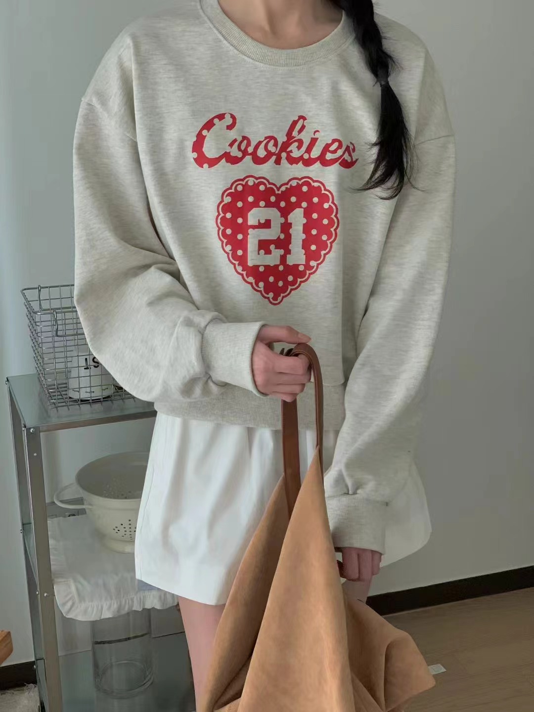 OBE東大門直郵女士新款推薦真品時尚人氣職業26春夏休閑衛衣OBE衛衣圖色3