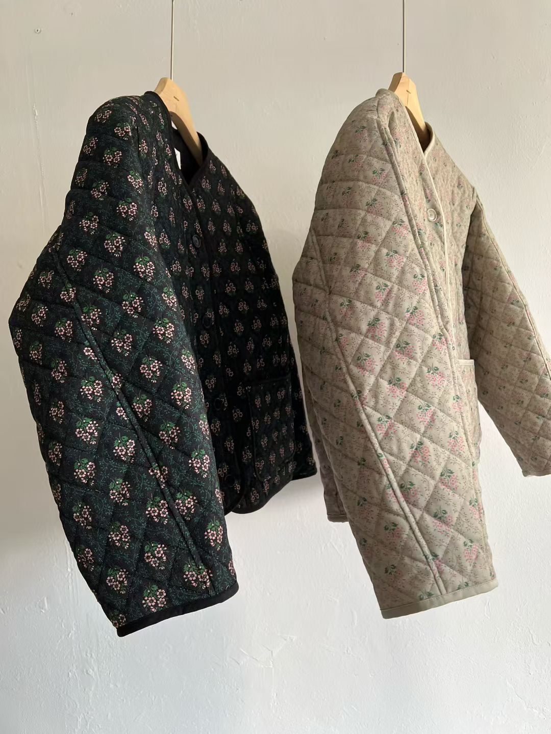 BRICK東大門實拍女士新品真品推薦26春夏人氣熱賣短款棉服BRICK短款棉服圖色2左二色