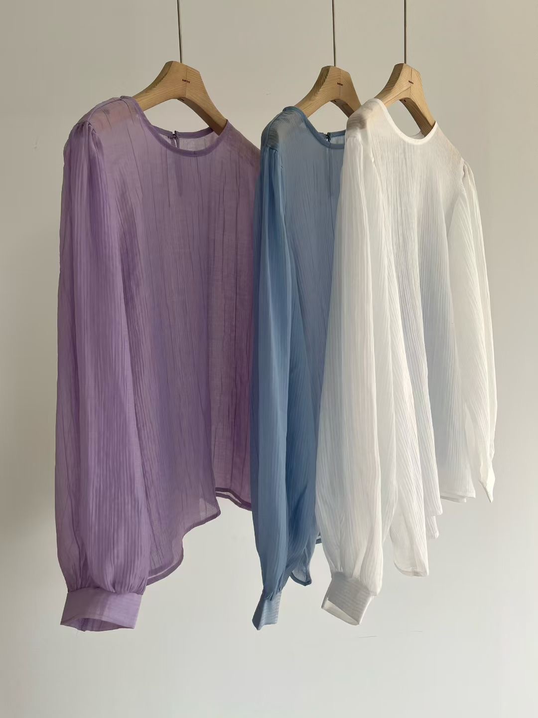 BRICK東大門直郵女裝新款推薦熱賣職業休閑26春夏襯衫蕾絲衫BRICK襯衫/蕾絲衫圖色3左三色