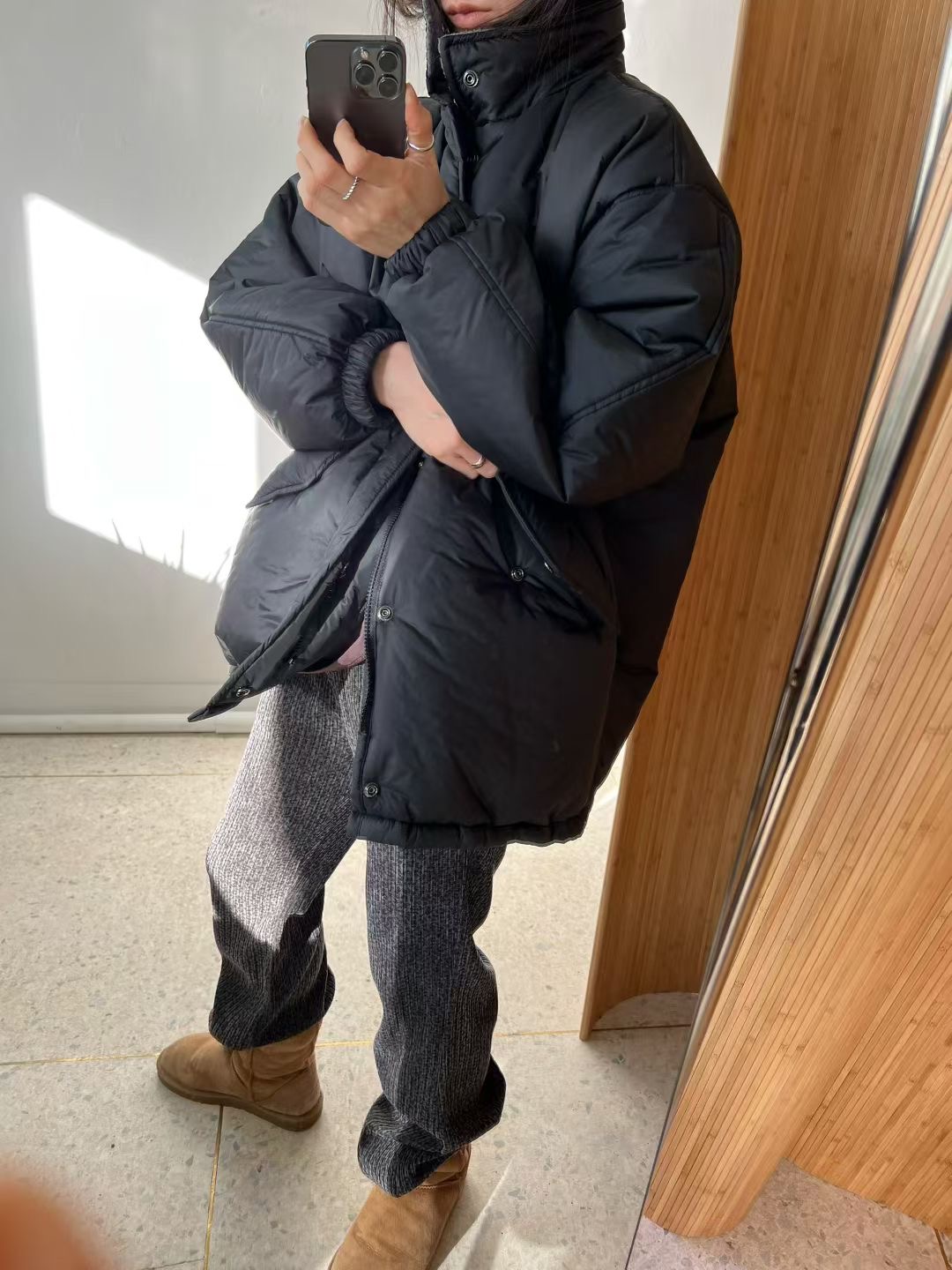 BRICK東大門直郵女士新款時尚休閑職業人氣26春夏短款棉服填充BRICK短款棉服