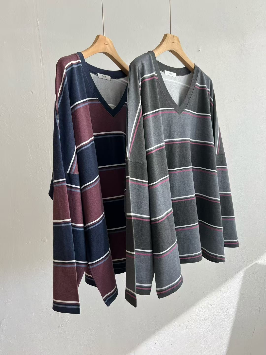 BRICK韓國直郵女裝新款熱賣時尚休閑真品推薦職業長袖T恤BRICK長袖T恤圖色1左一色