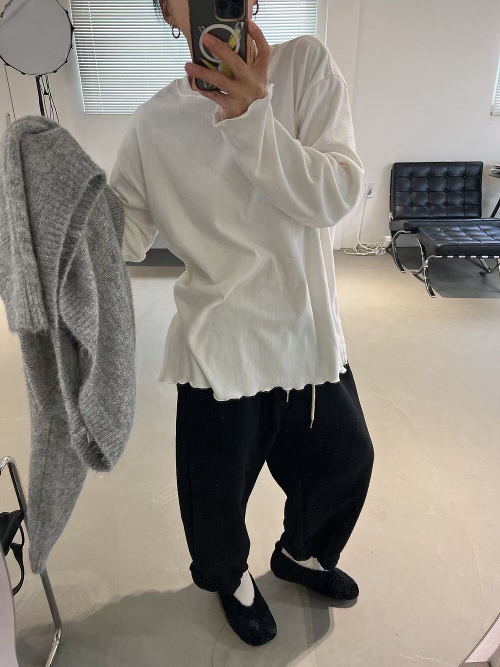 BRICK韓國代購女裝新品熱賣推薦休閑真品職業時尚長袖T恤BRICK長袖T恤圖色4