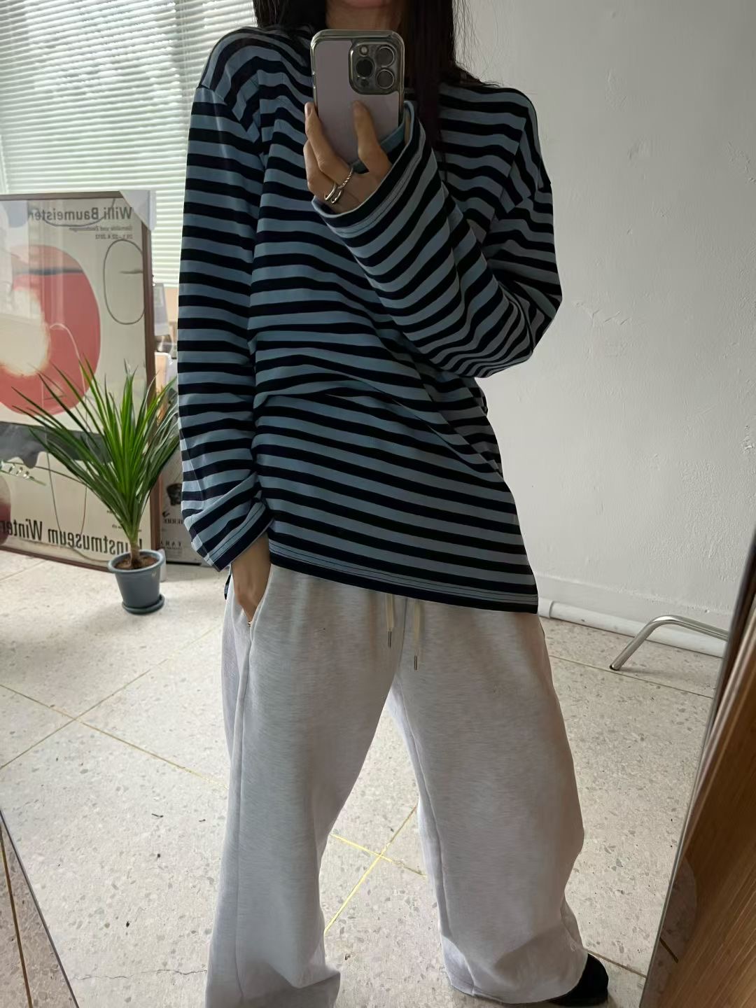 BRICK東大門代購女裝新款真品26春夏職業休閑推薦長袖T恤BRICK長袖T恤