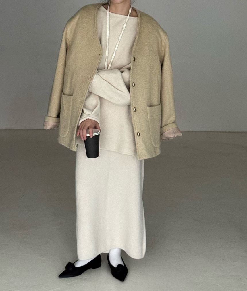 BRICK東大門代購女士新品26春夏休閑職業熱賣時尚短款大衣BRICK短款大衣