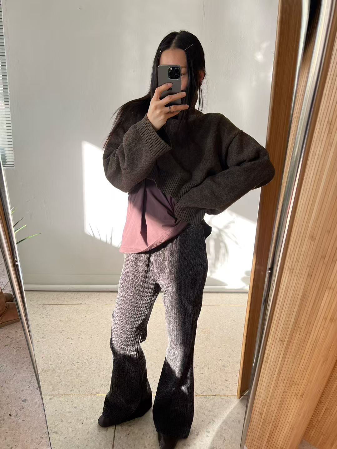 BRICK韓國直郵女裝新品真品時尚26春夏人氣熱賣推薦休閑褲BRICK休閑褲