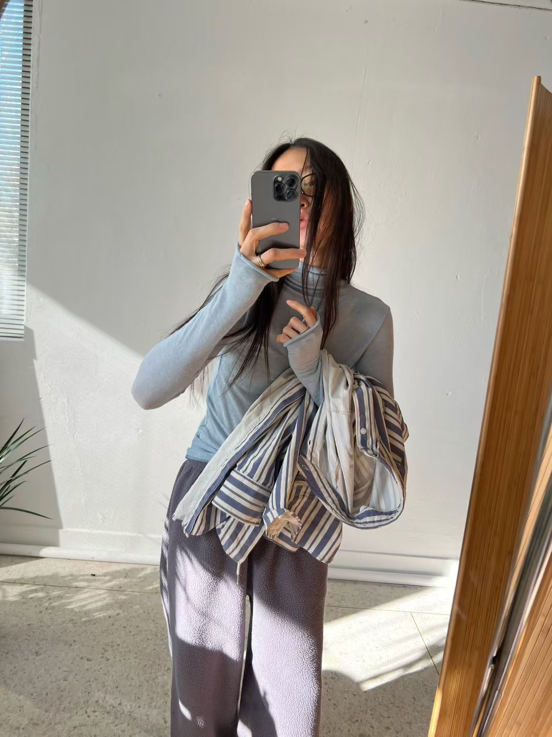 BRICK韓國代購女士新品時尚26春夏職業休閑熱賣推薦長袖T恤BRICK長袖T恤