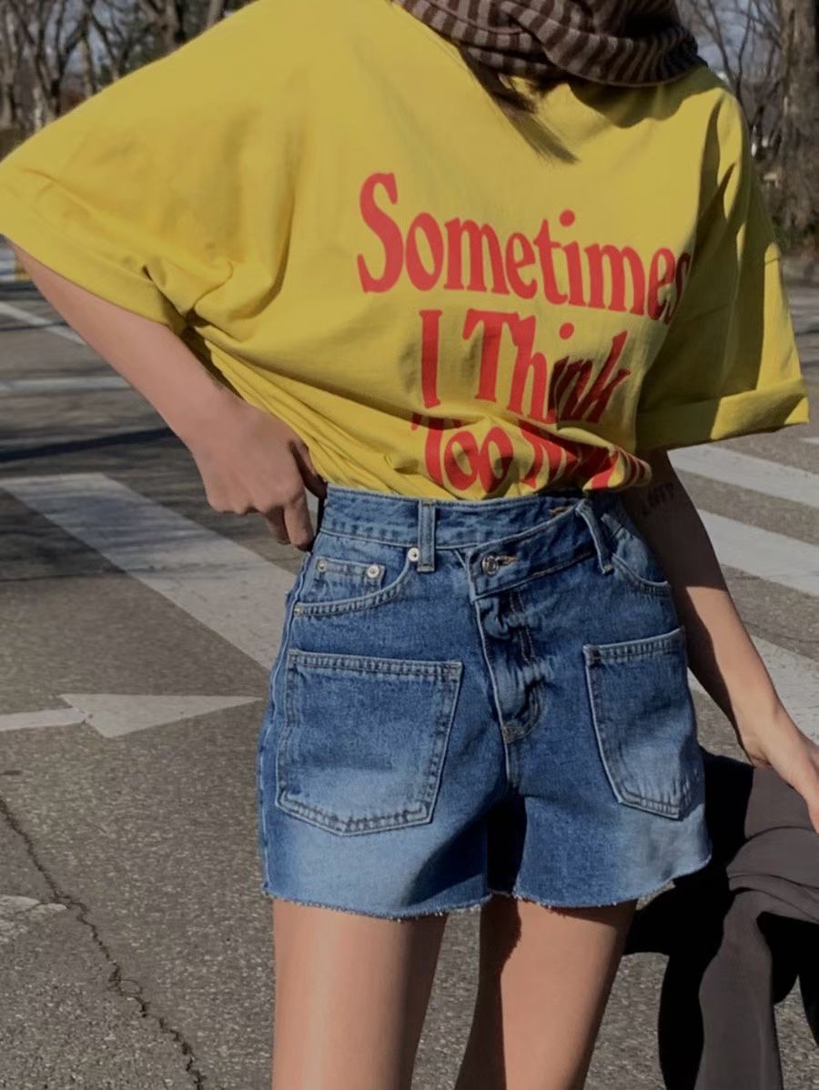 BRICK東大門代購女裝新品休閑真品時尚人氣職業26春夏T恤BRICKT恤圖色5