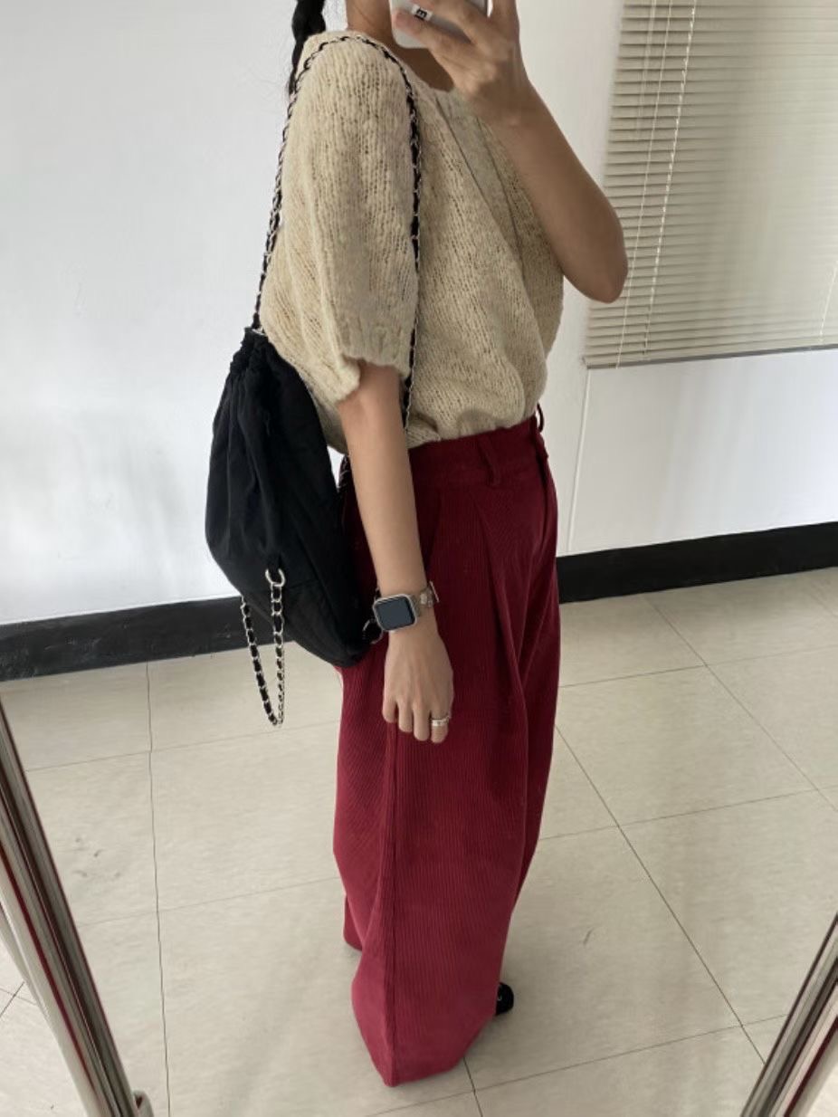 BRICK韓國直郵女裝新品推薦熱賣26春夏時尚職業真品休閑褲BRICK休閑褲