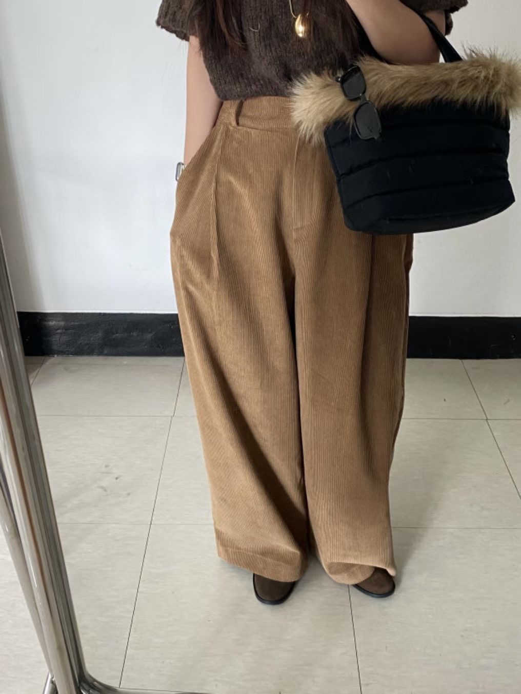 BRICK韓國直郵女裝新品推薦熱賣26春夏時尚職業真品休閑褲BRICK休閑褲圖色2