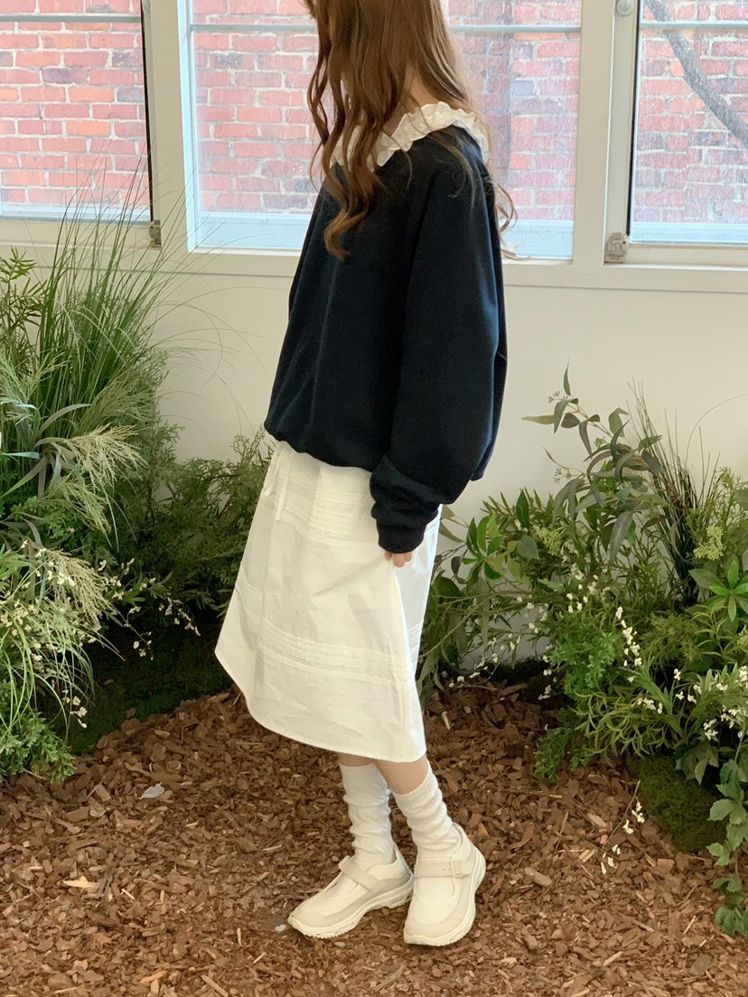 BEFORE SUNRISE韓國直郵女士新品人氣熱賣半身裙中短裙蕾絲BEFORE SUNRISE半身裙/中短裙