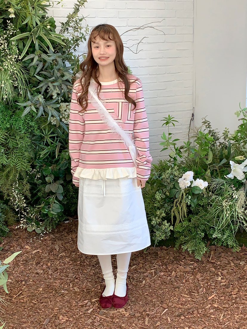 BEFORE SUNRISE韓國直郵女士新品人氣熱賣半身裙中短裙蕾絲BEFORE SUNRISE半身裙/中短裙