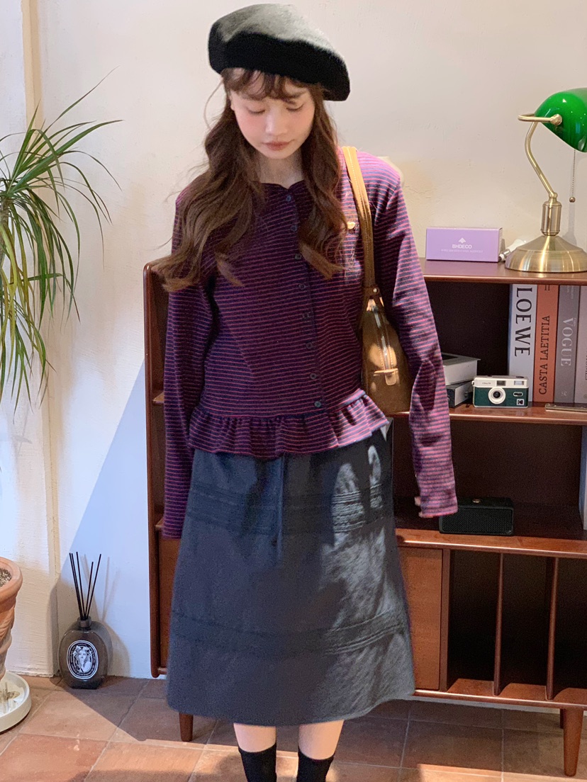 BEFORE SUNRISE韓國直郵女士新品人氣熱賣半身裙中短裙蕾絲BEFORE SUNRISE半身裙/中短裙