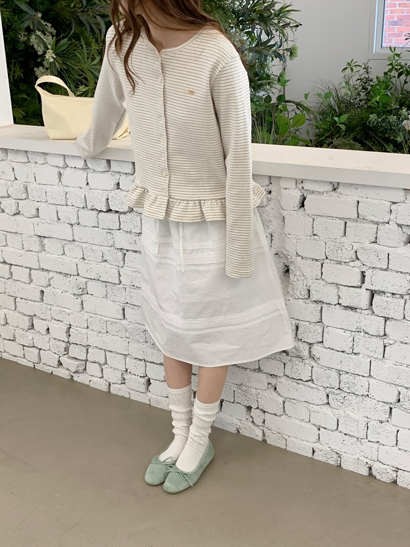 BEFORE SUNRISE韓國直郵女士新品人氣熱賣半身裙中短裙蕾絲BEFORE SUNRISE半身裙/中短裙