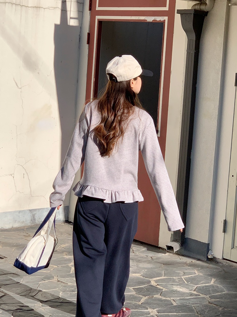 BEFORE SUNRISE韓國直郵女士新品時尚推薦真品休閑褲口袋BEFORE SUNRISE休閑褲