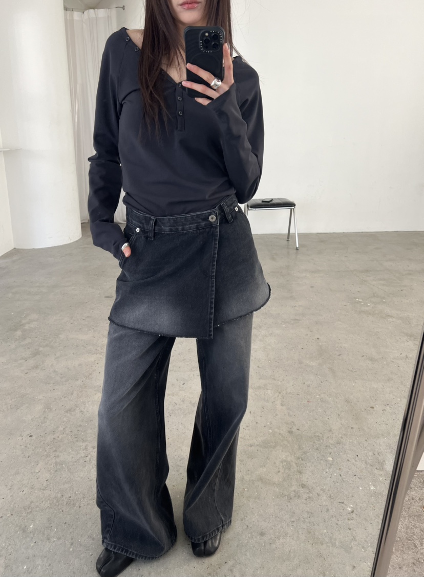 NOVUS東大門代購女士新款推薦26春夏時尚人氣休閑真品短裙NOVUS短裙