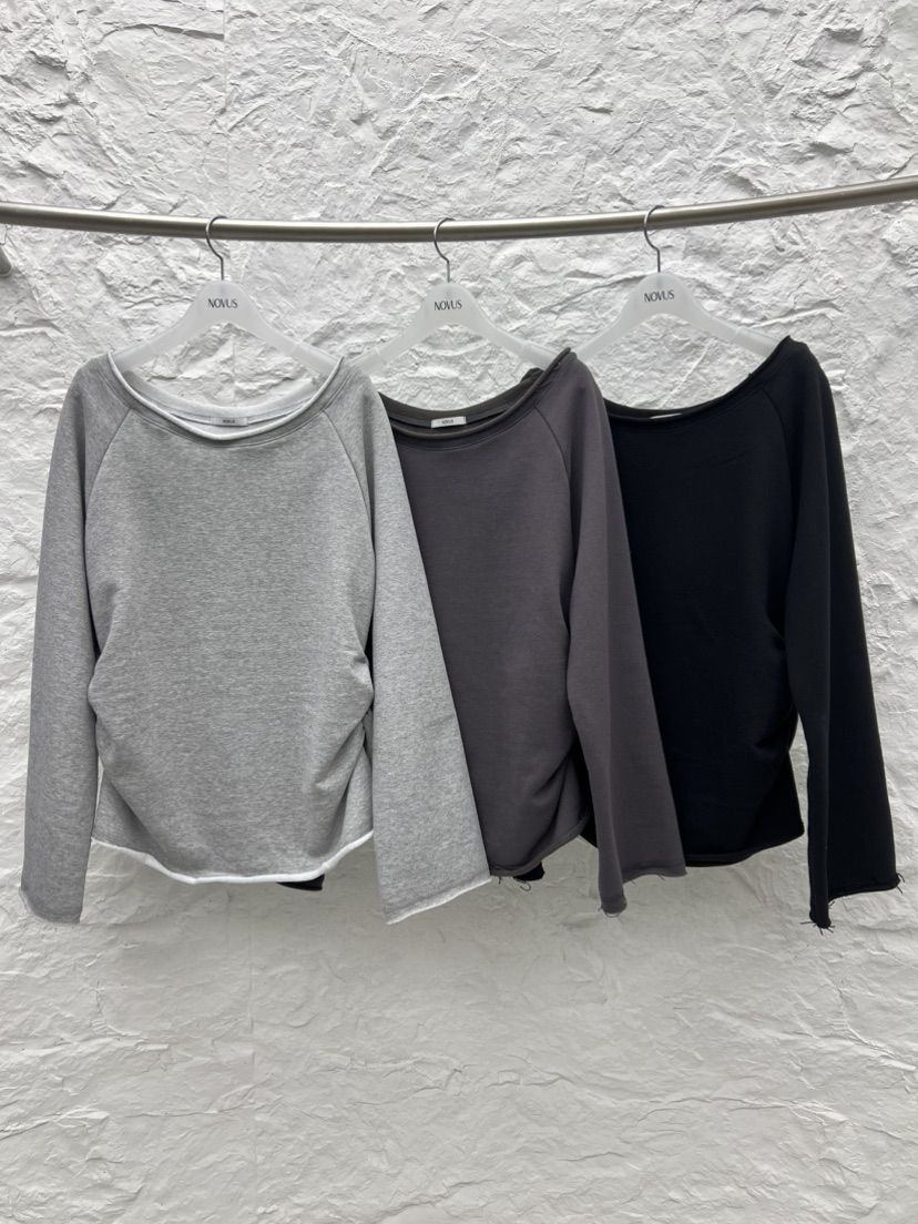 NOVUS東大門代購女裝新品推薦真品職業時尚26春夏人氣衛衣NOVUS衛衣